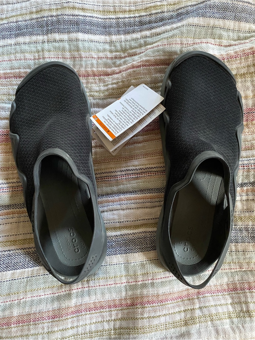 CROCS Men's Charcoal Slip-On LiteRide Style